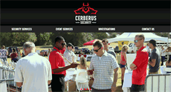 Desktop Screenshot of cerberus-security.com
